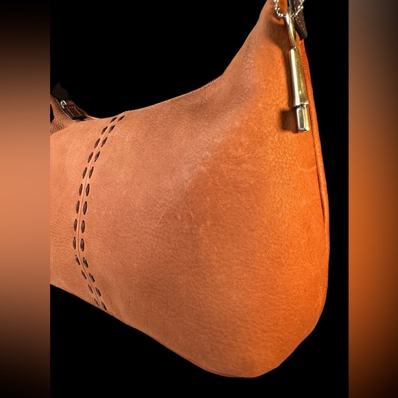 EUC Fossil Brown Leather Hobo Bag Shoulder Bag - Picture 3 of 11